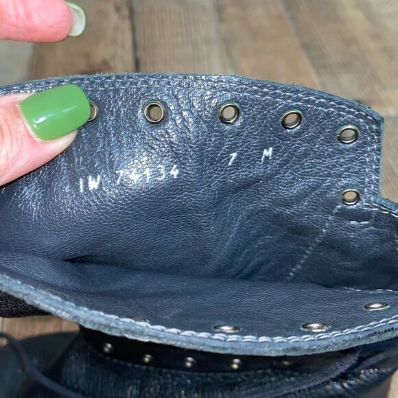 Stuart Weitzman Black Leather Booties - Picture 5 of 12